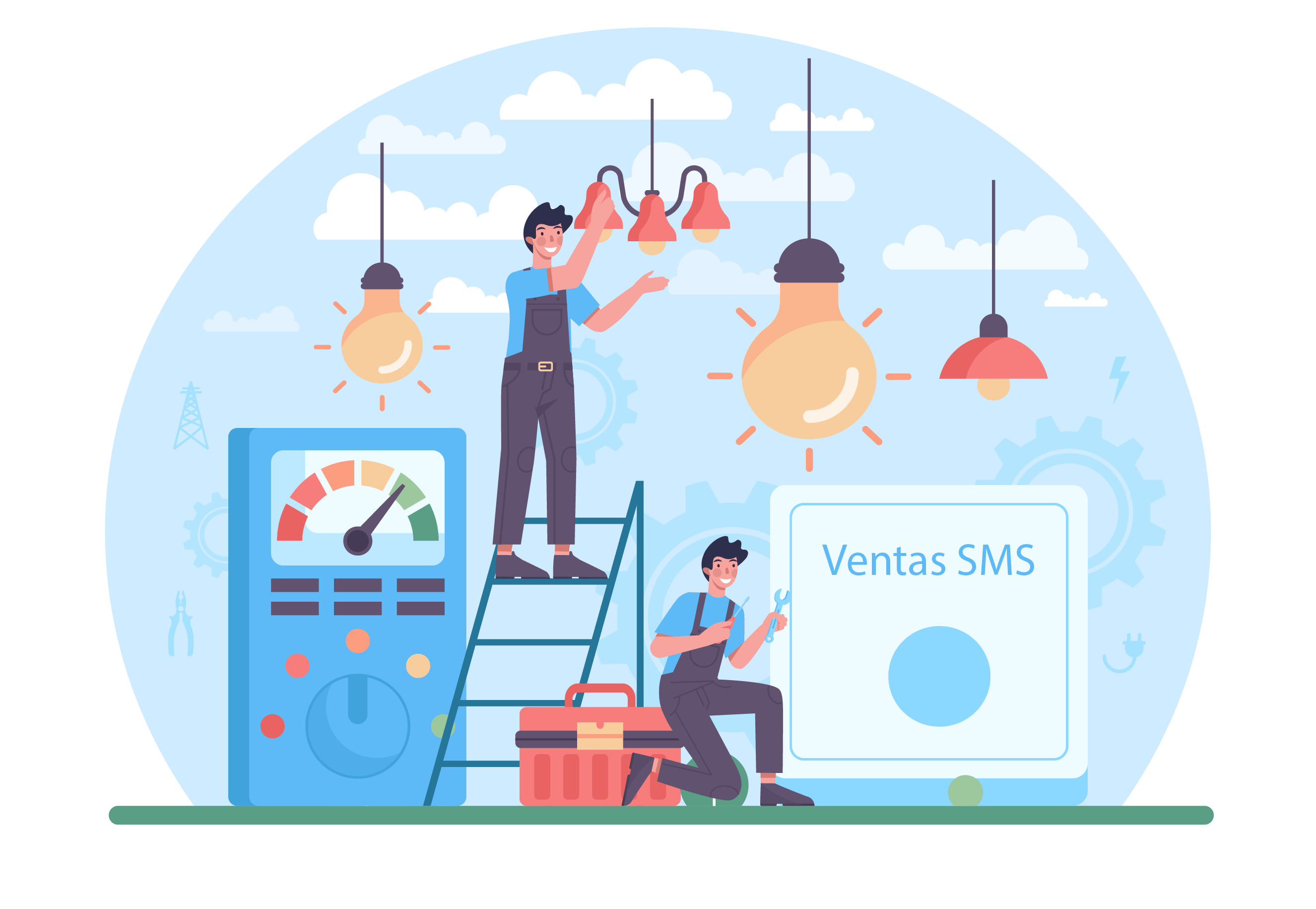 Ventas SMS for Utilities Industry img