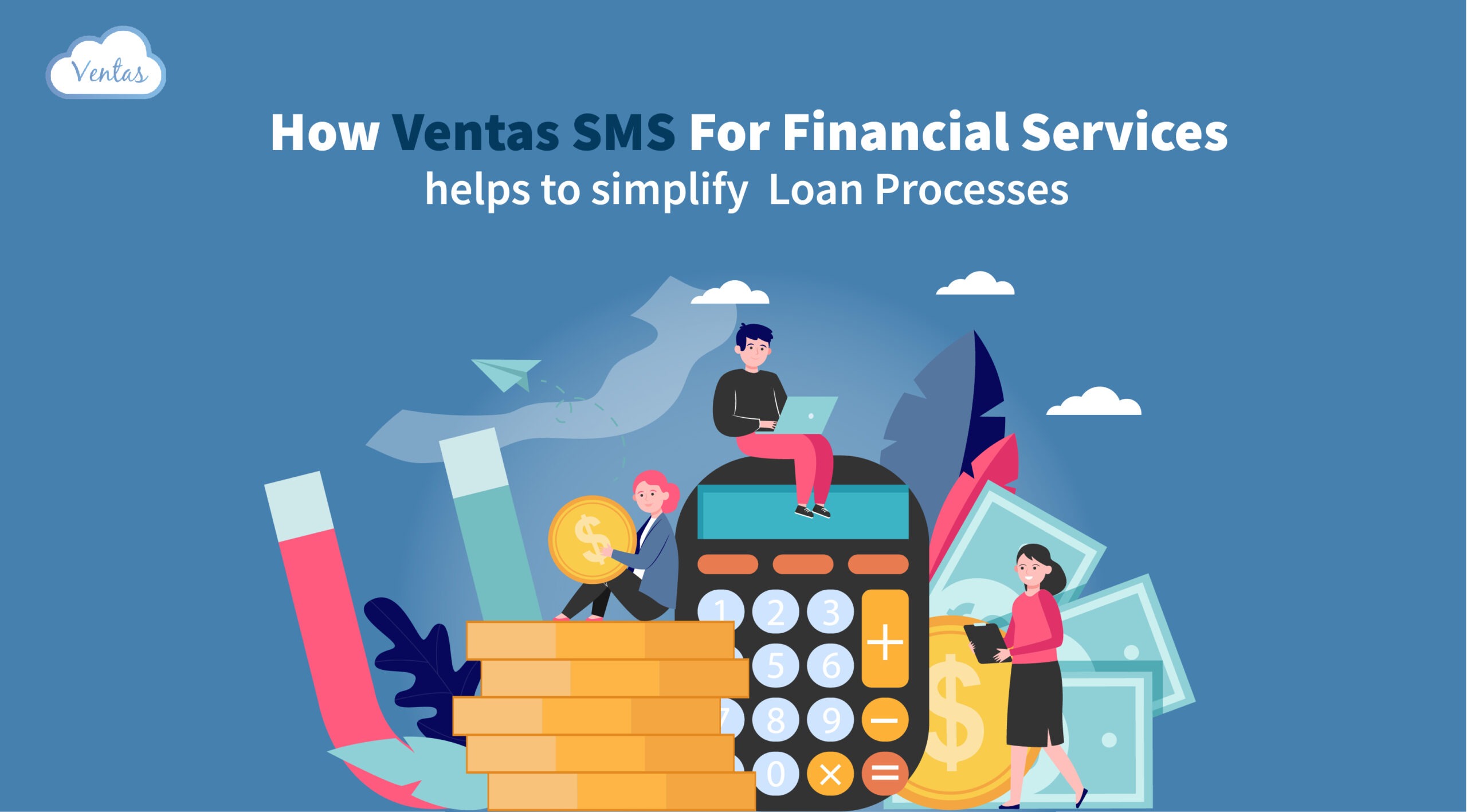 Ventas SMS for financial services featured image