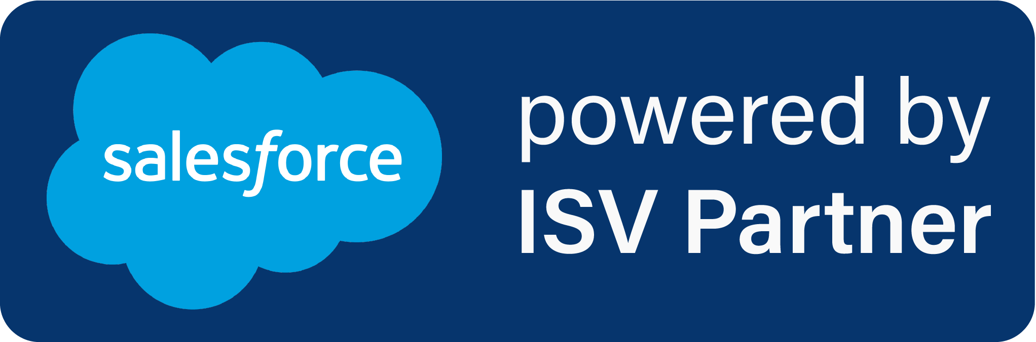 Powered by ISV salesforce partner